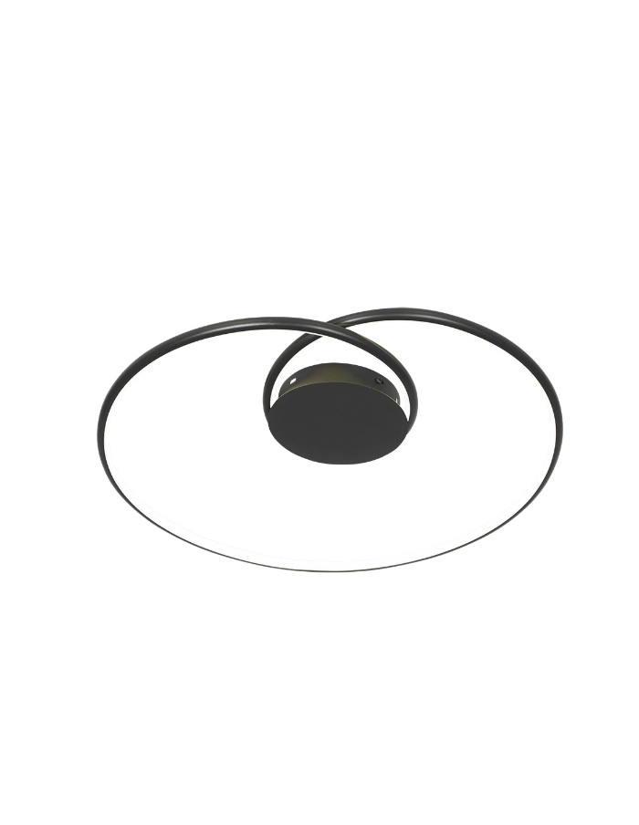 Plafon LED Savannah 45W Markas Iluminacion negro luz calida